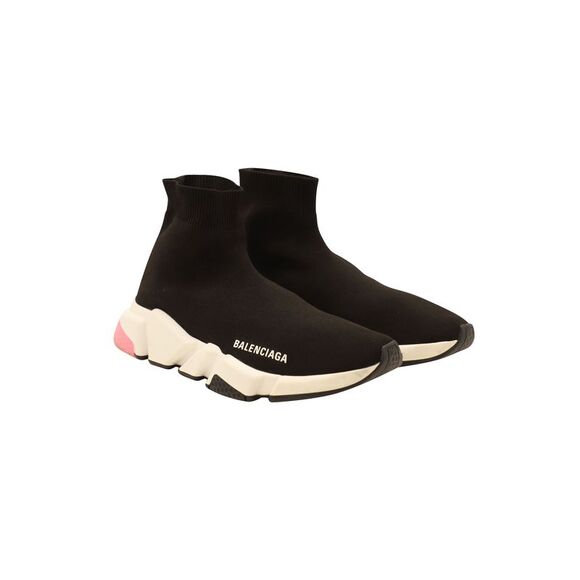 Balenciaga Speed Sneakers in Black Polyester - Picture 3 of 7